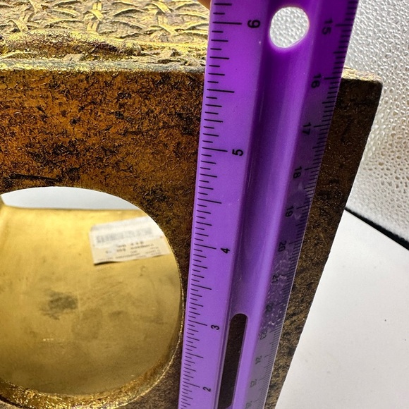 Gold Textured Decorative Box - Picture 11 of 11